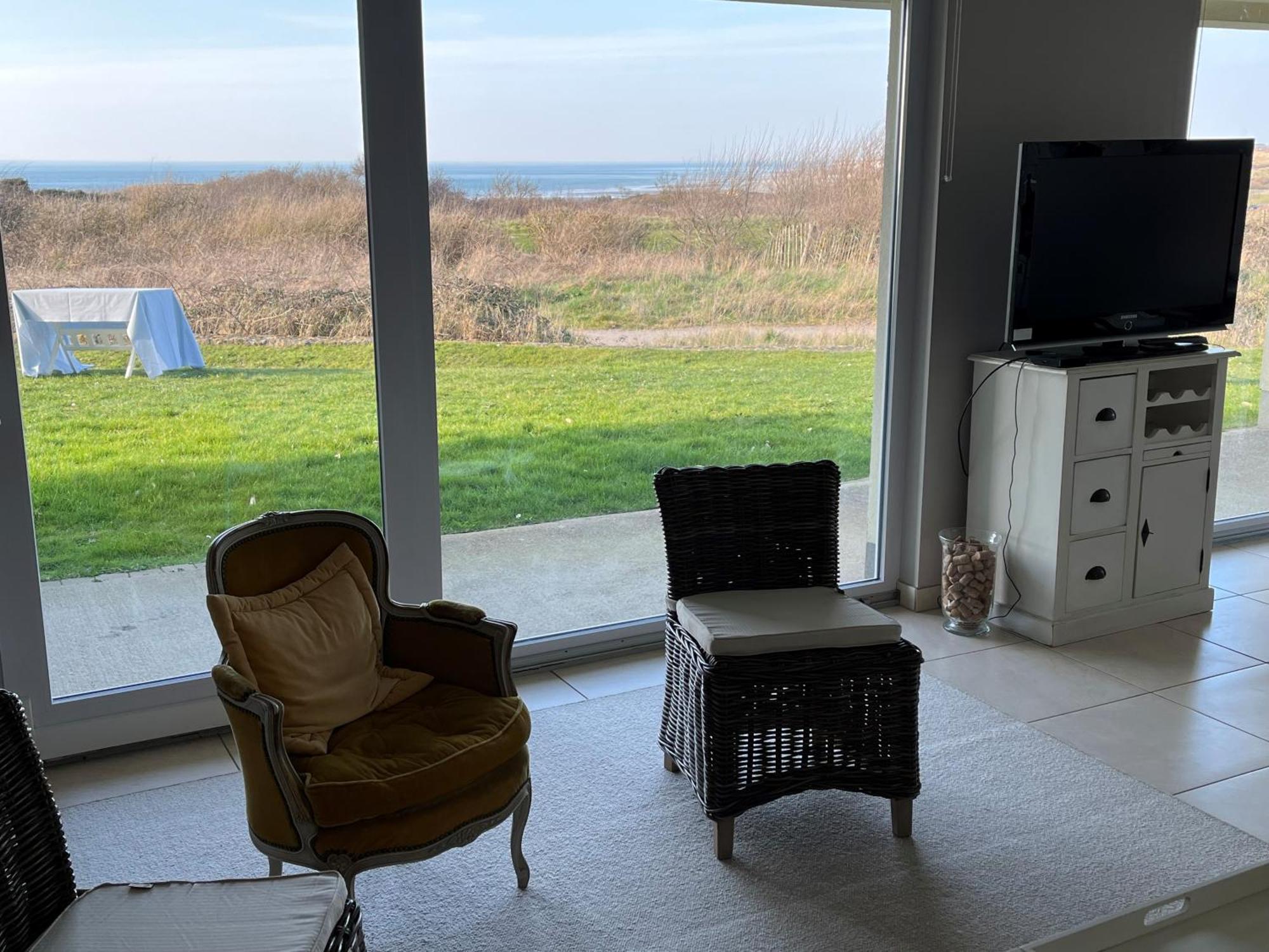 Vue Sur Mer, Dunes Et Golf Lägenhet Wimereux Exteriör bild